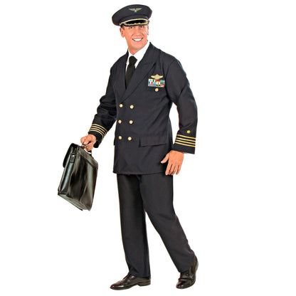 "PILOT" (Jacke, Hose, Mütze) – Vorderansicht