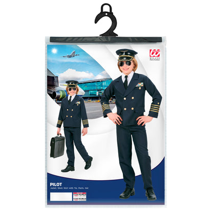 "PILOT" (Jacke, Kragen mit Krawatte, Hose, Hut) – Ansicht 3