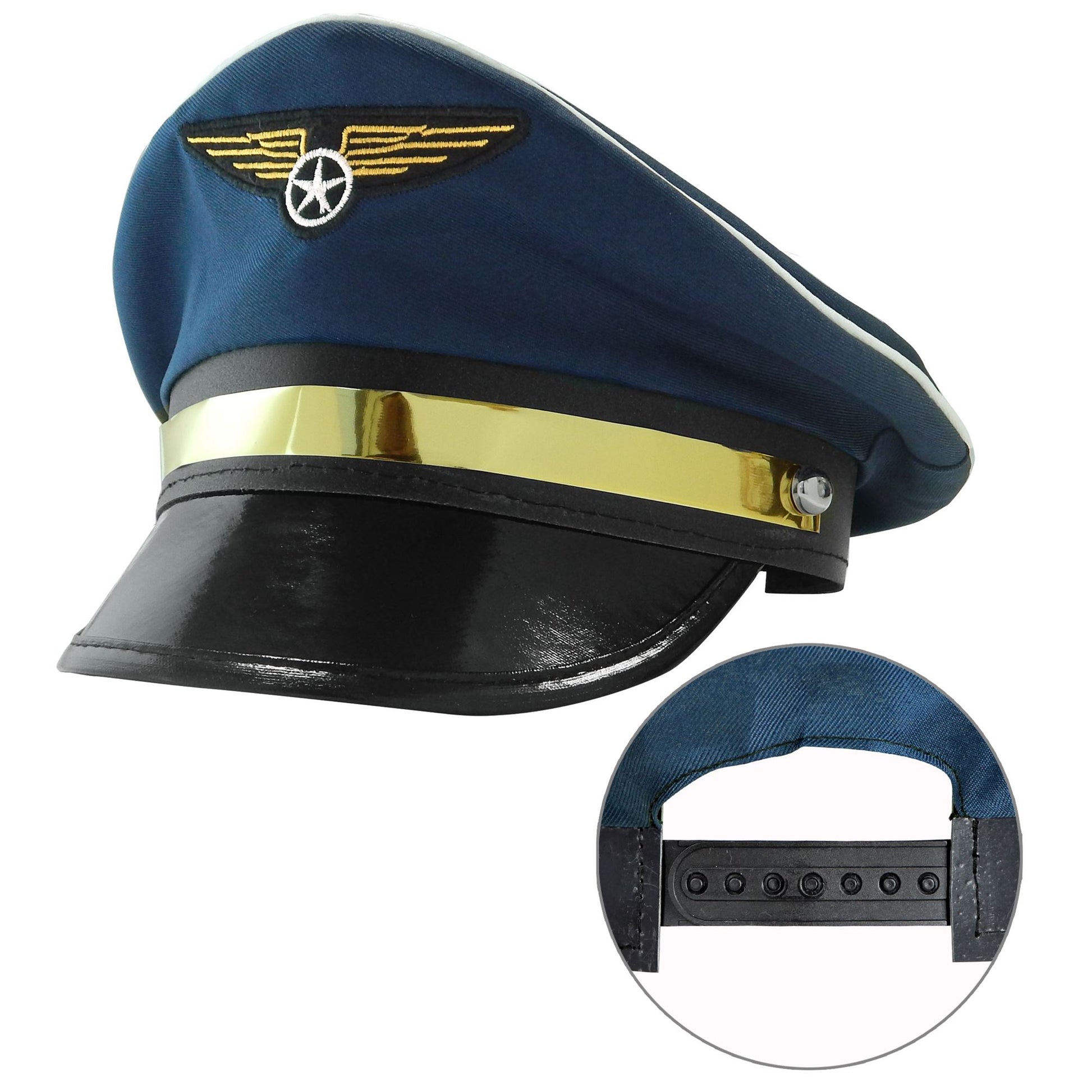 "PILOTENMÜTZE" verstellbar – Vorderansicht