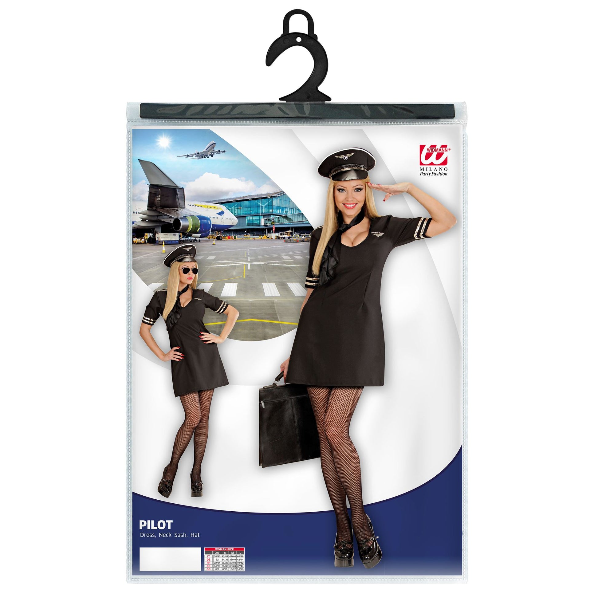 "PILOTIN" (Kleid, Halstuch, Mütze) – Ansicht 5