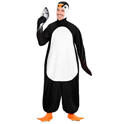 "PINGUIN" (Kostüm, Kopfbedeckung mit Maske, Pfoten) – Ansicht 3