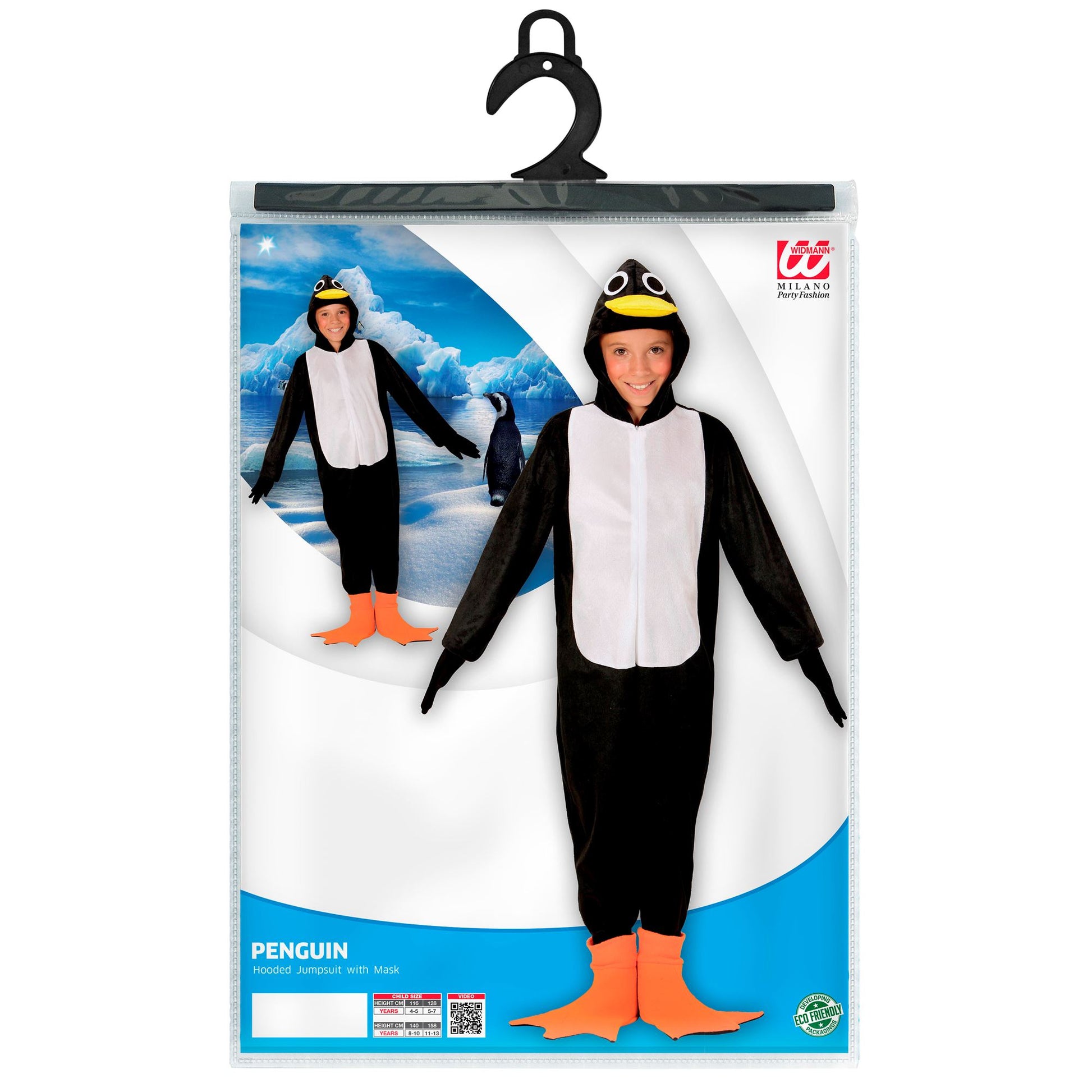 "PINGUIN" (Overall mit Kapuze und Maske) – Ansicht 4