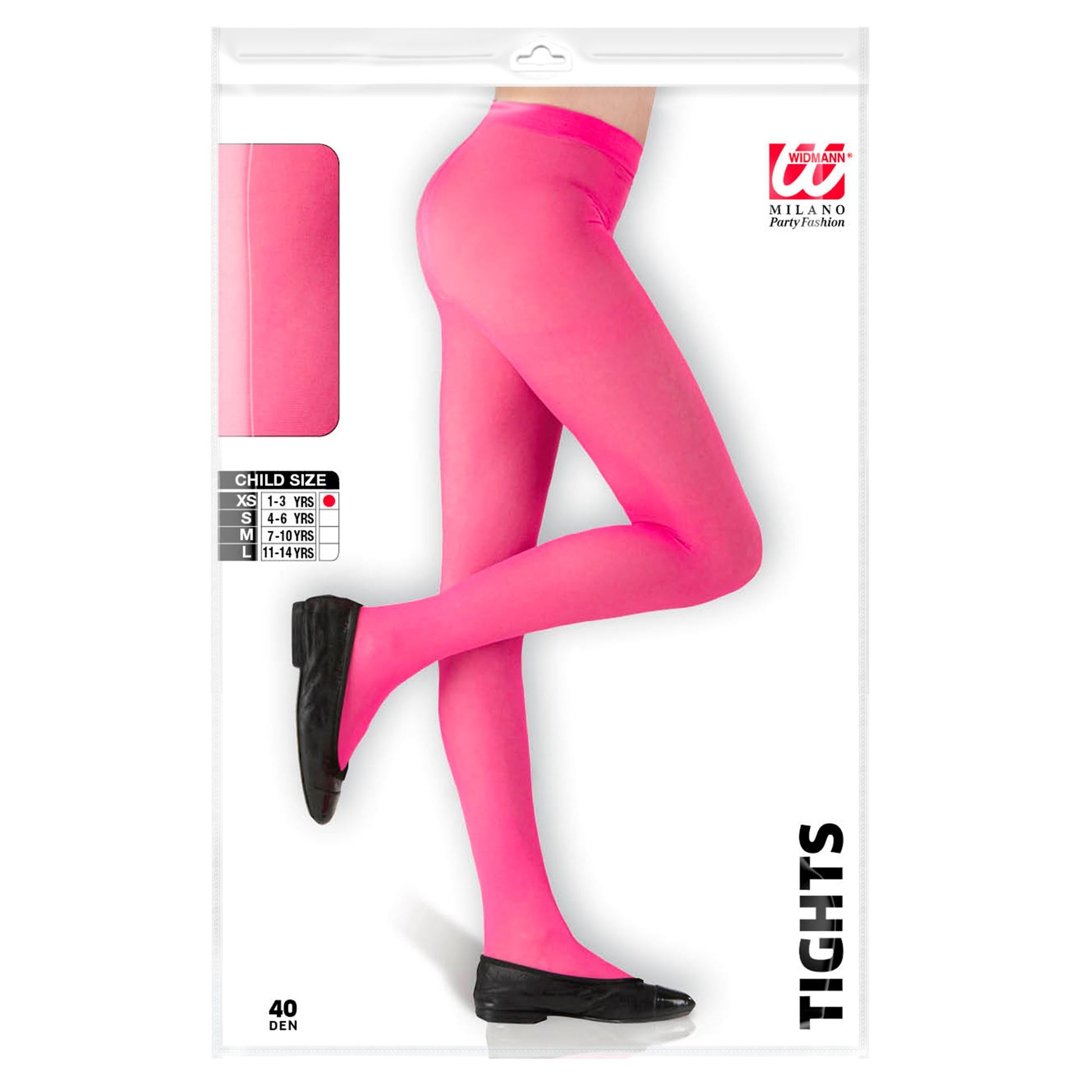 "PINKE STRUMPFHOSE" 40 DEN – Detailansicht