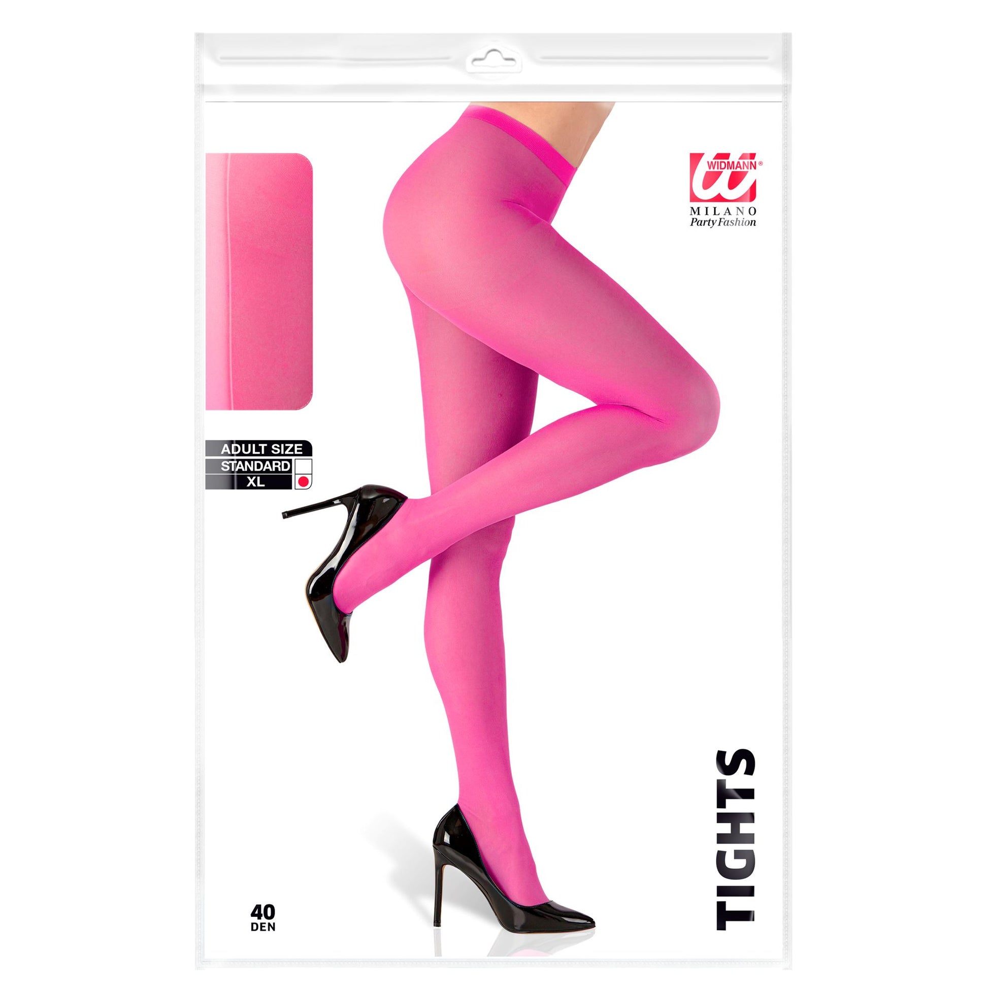"PINKE STRUMPFHOSE" 40 DEN – Detailansicht
