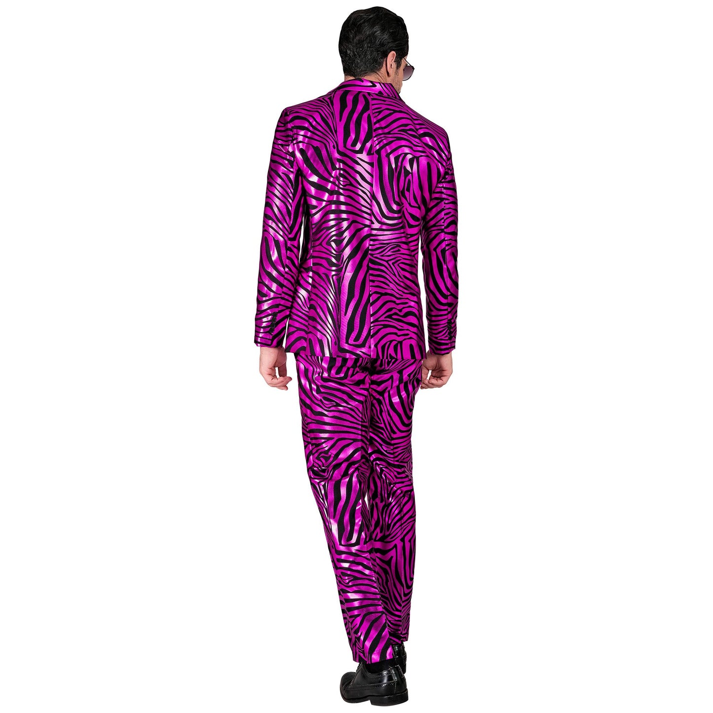 "PINKER ANIMAL PRINT PARTY FASHION ANZUG" (Jackett, Hose) – Ansicht 4