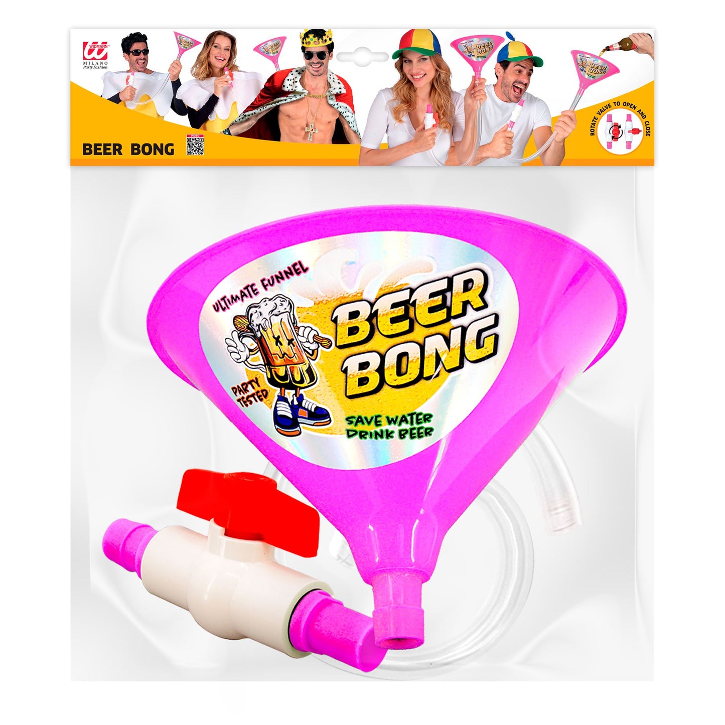 "PINKER BIER BONG" – Detailansicht