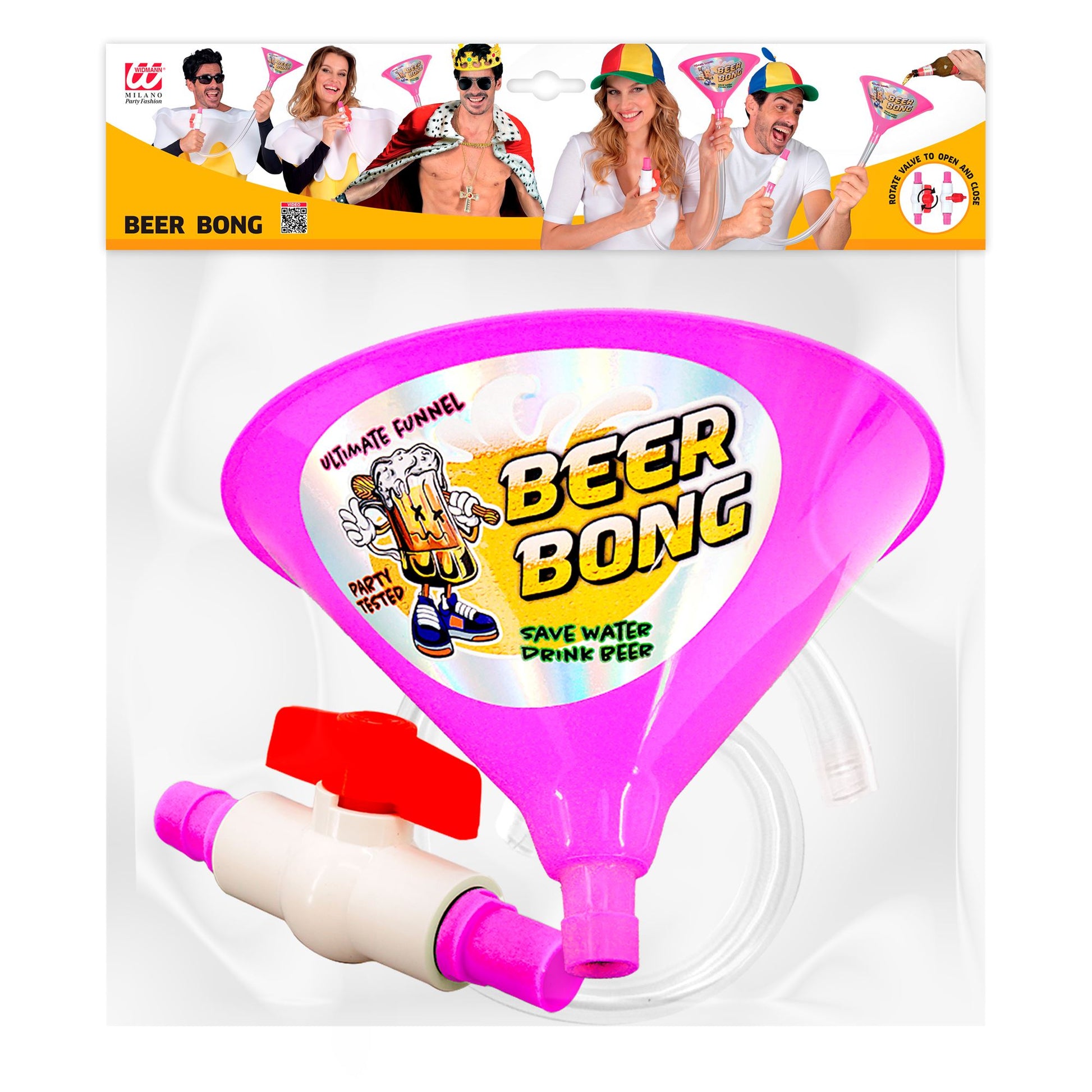 "PINKER BIER BONG" – Detailansicht