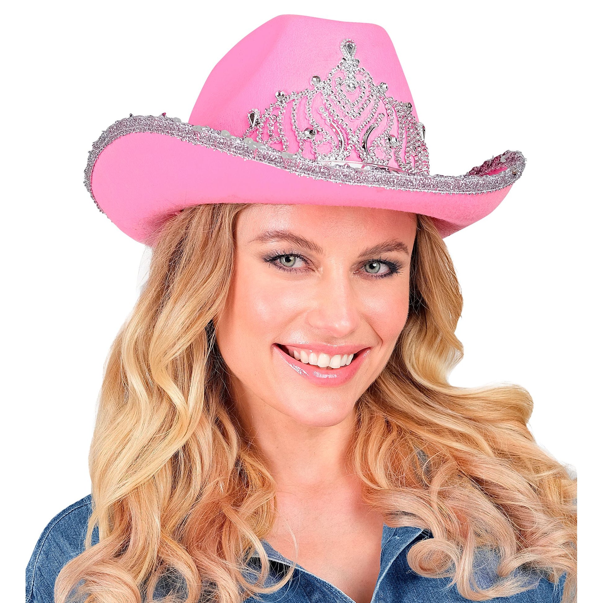 "PINKER COWGIRL PARTYHUT MIT TIARA" – Ansicht 5