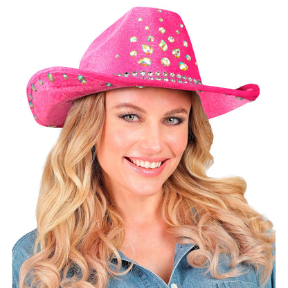 "PINKER DIAMANTEN COWBOY HUT" – Ansicht 4