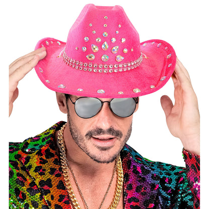"PINKER DIAMANTEN COWBOY HUT" – Ansicht 5