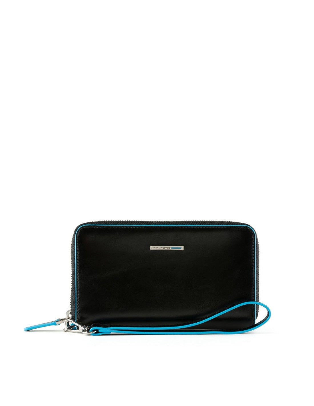 Piquadro, Blue Square, Lederbrieftasche, Schwarz, Für Frauen