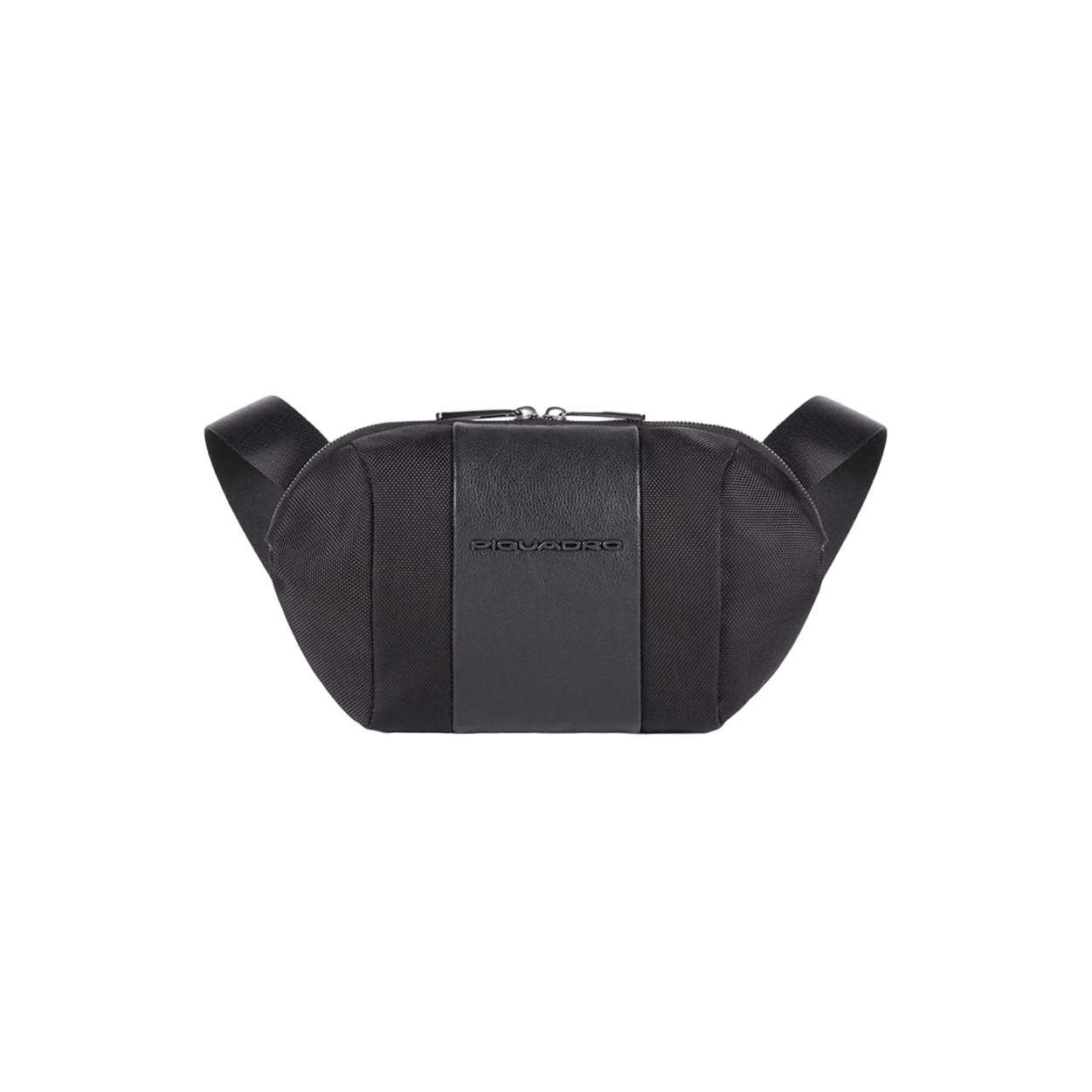 Piquadro, Bum, Textil-Umhängetasche, Schwarz, CA5479BR2, 28 x 16 x 6 cm, Für Männer