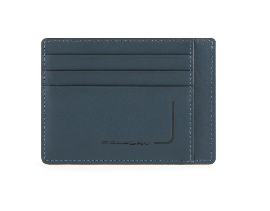 Piquadro Piquadro, Piquadro, Leder-Kartenhalter, RFID-Antibetrugsschutz, Für Männer Regular