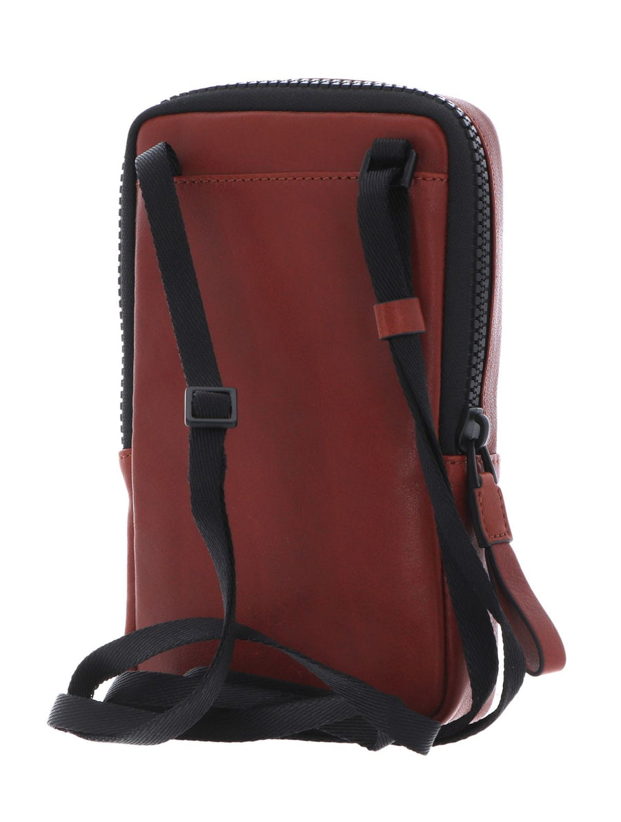 Piquadro Piquadro, Piquadro, Lederbrieftasche, Handyhalterung, 42023100, Braun, Für Männer Regular