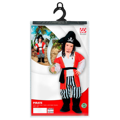 "PIRAT" (Hemd mit Coat, Hose mit Überstiefel, Gürtel, Hut) – Ansicht 3