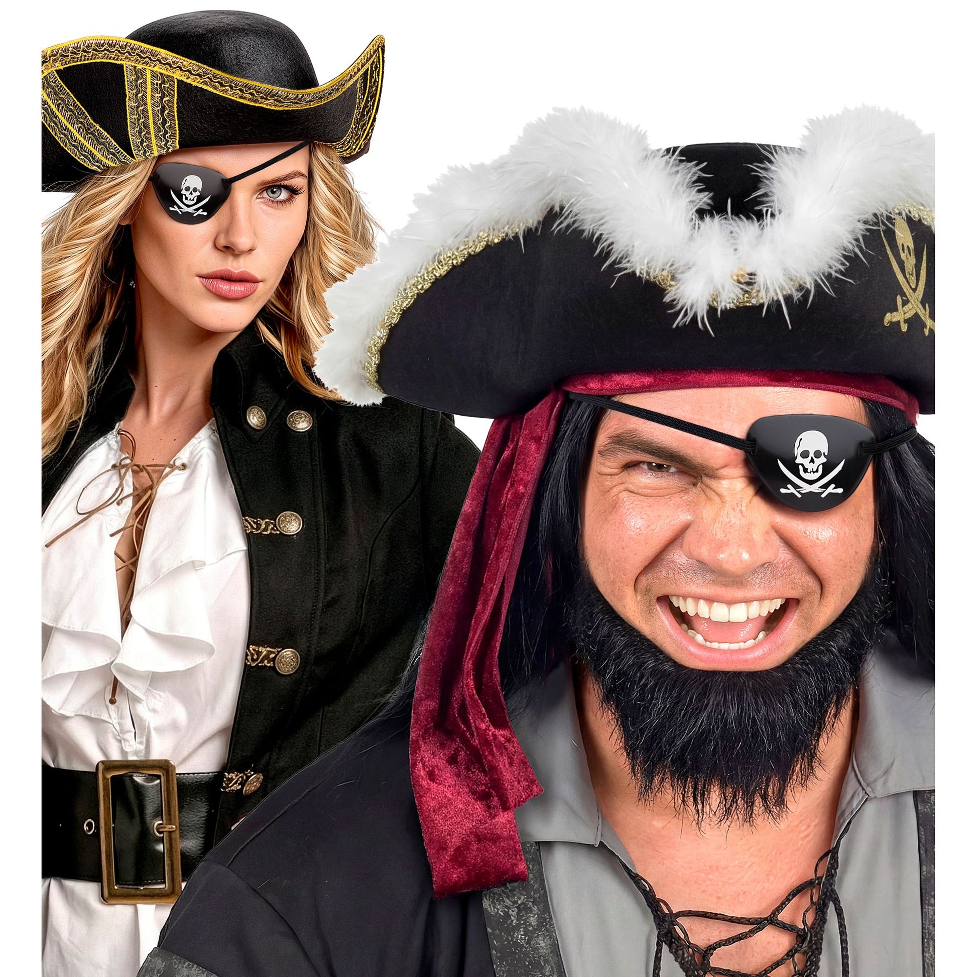 "PIRATEN AUGENKLAPPE" – Detailansicht