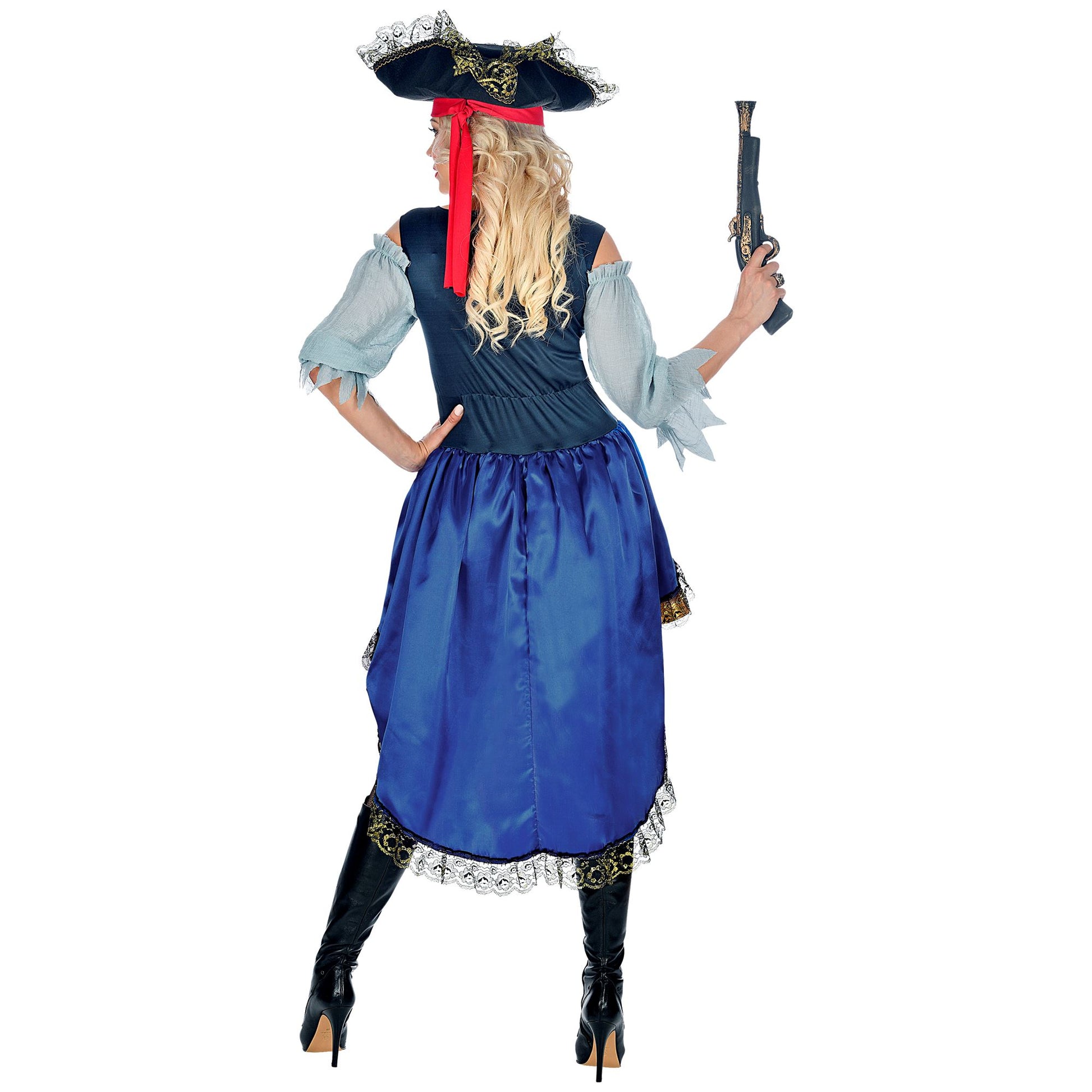 "PIRATEN KAPITÄNIN" (Kleid mit Bluse, Hut) – Ansicht 4