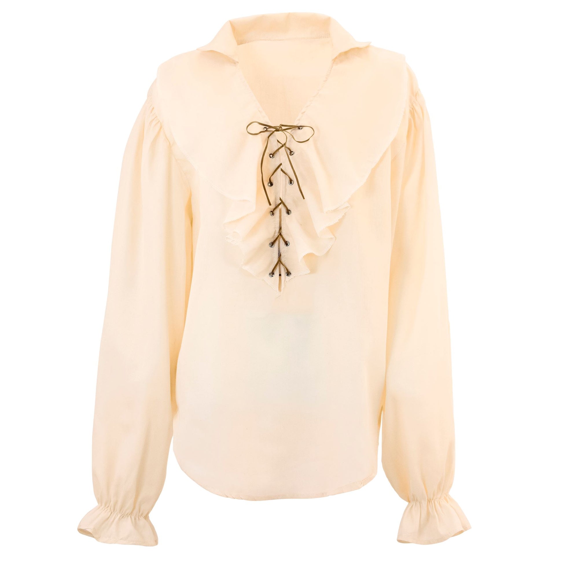 "PIRATEN/ RENAISSANCE BLUSE BEIGE" – Ansicht 4