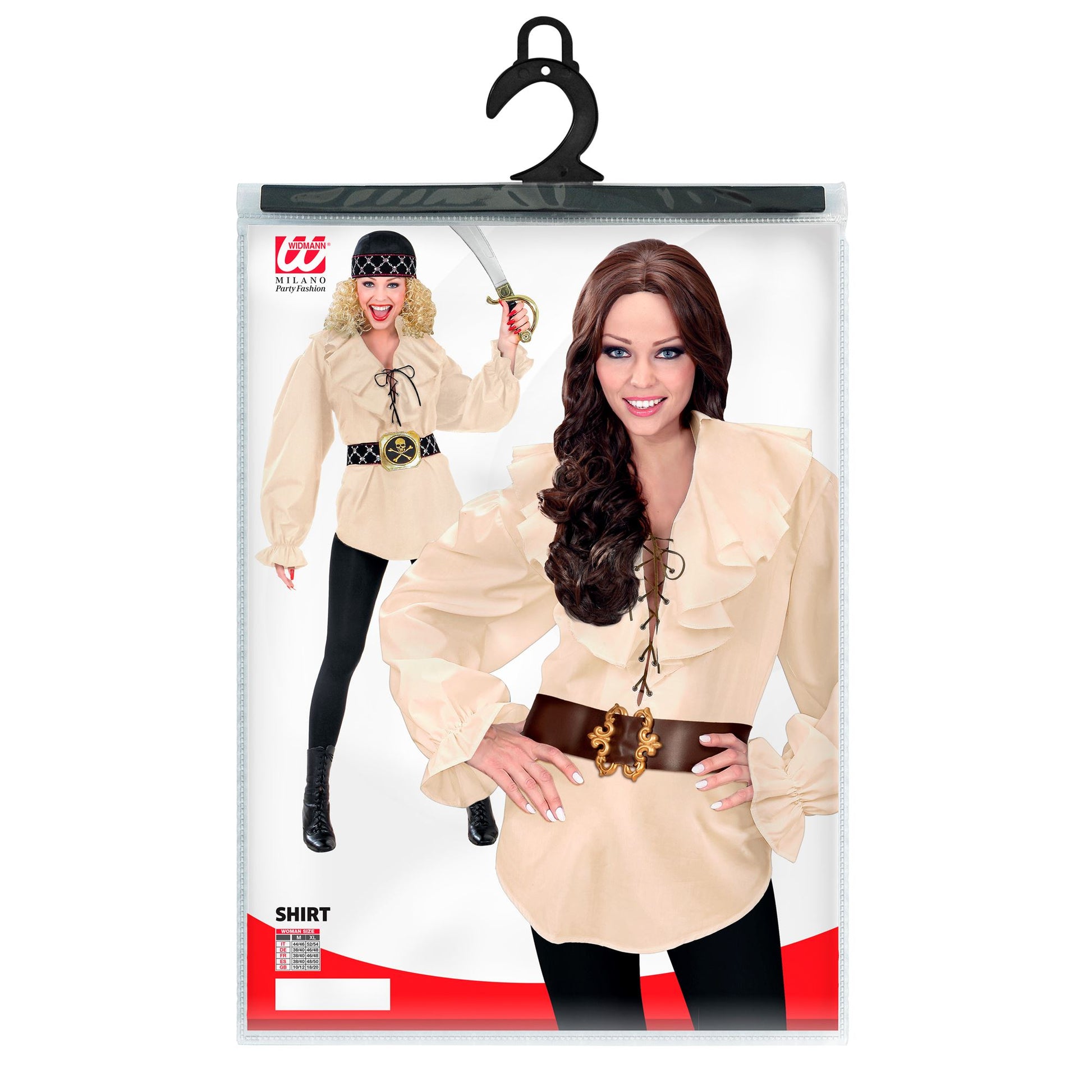 "PIRATEN/ RENAISSANCE BLUSE BEIGE" – Ansicht 5