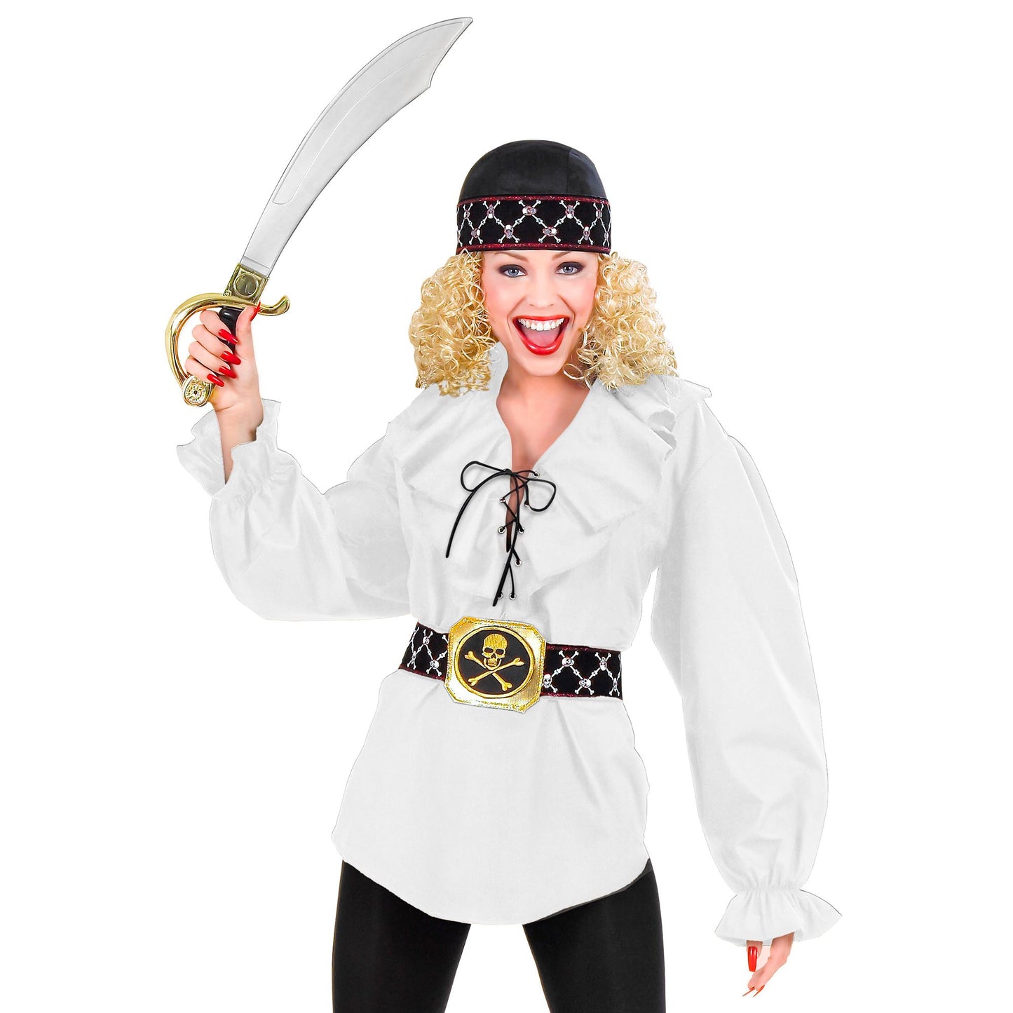 "PIRATEN/ RENAISSANCE BLUSE WEIß" – Ansicht 3
