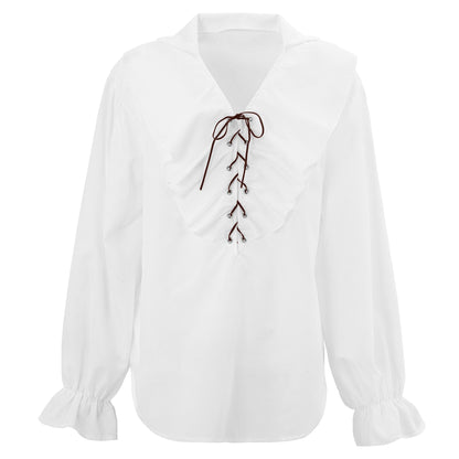 "PIRATEN/ RENAISSANCE BLUSE WEIß" – Ansicht 4