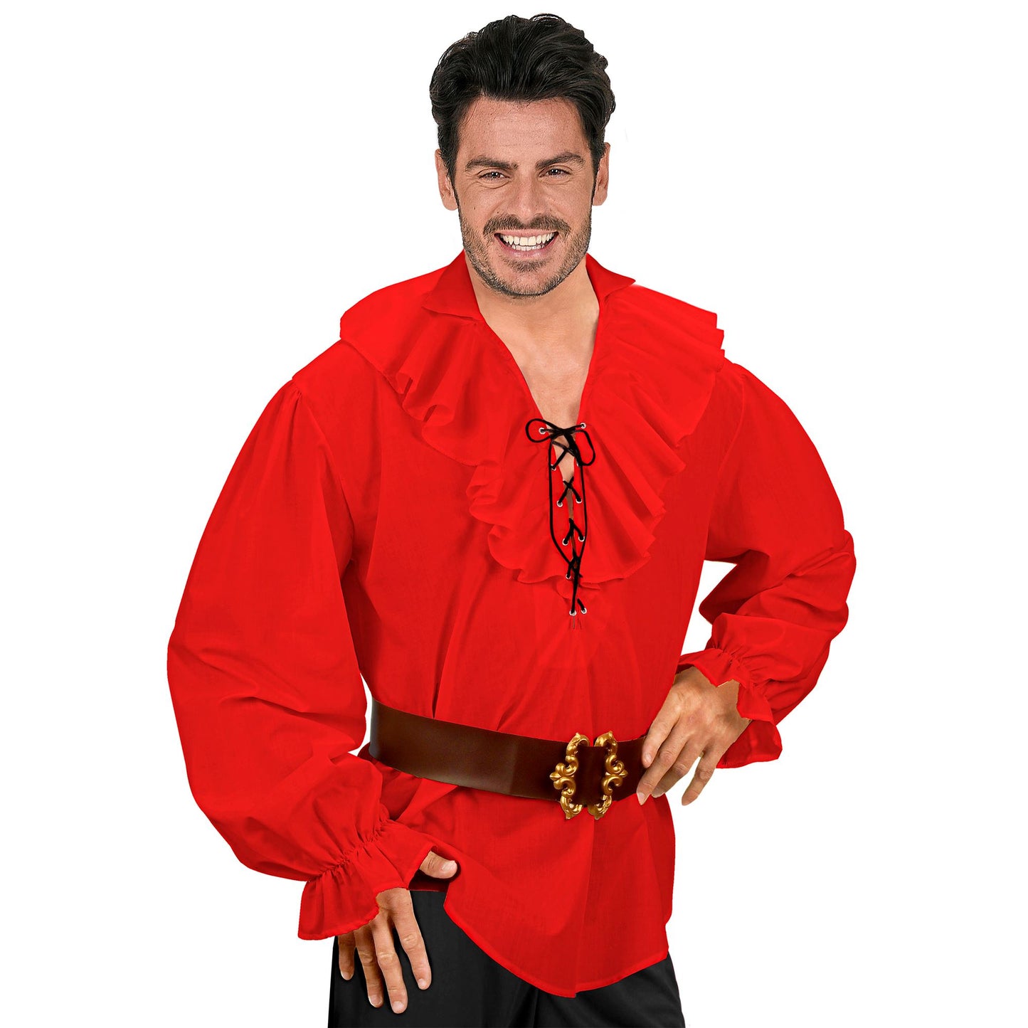 "PIRATEN/ RENAISSANCE HEMD ROT" – Ansicht 3
