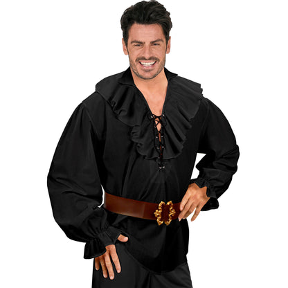 "PIRATEN/ RENAISSANCE HEMD SCHWARZ" – Ansicht 3