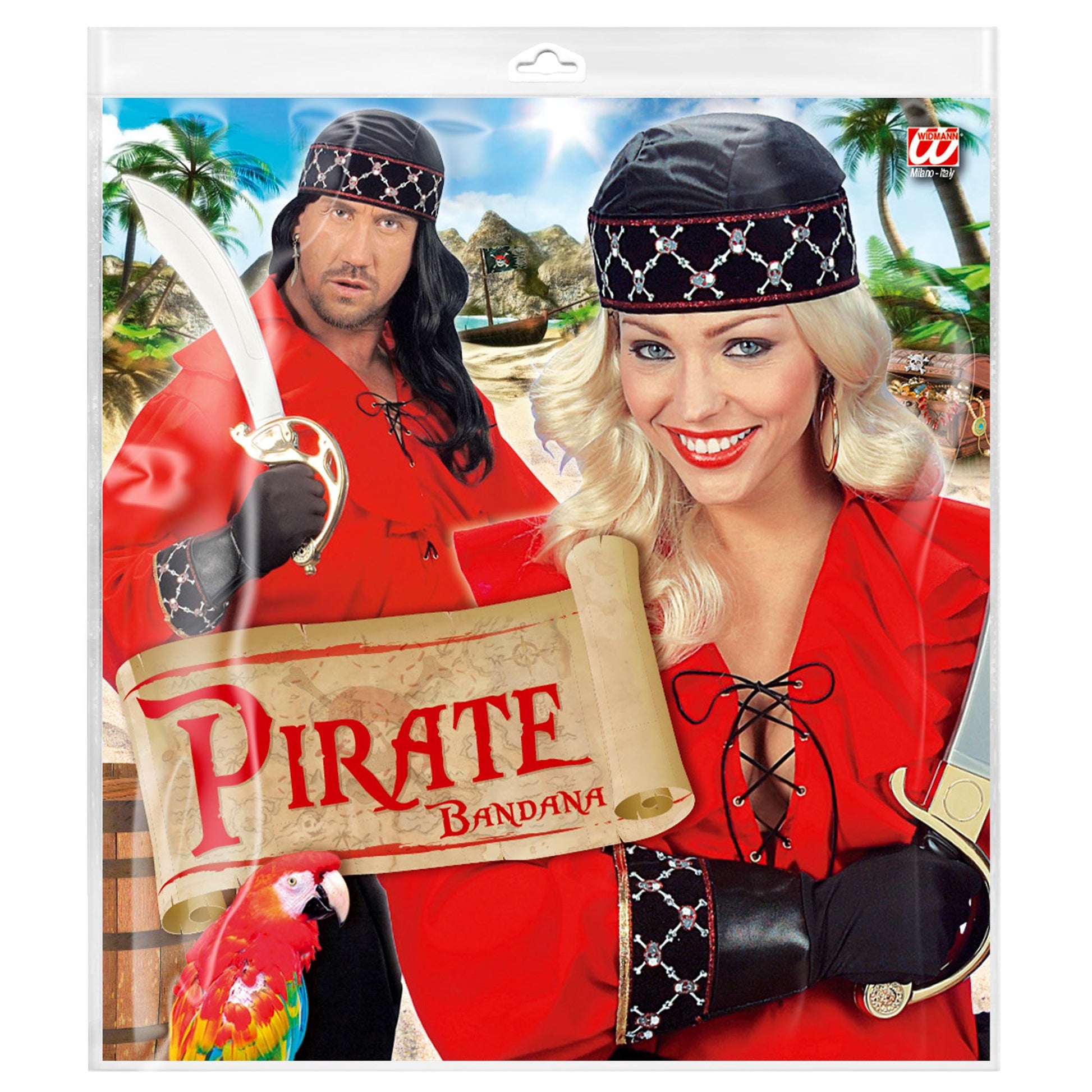 "PIRATENBANDANA" – Detailansicht
