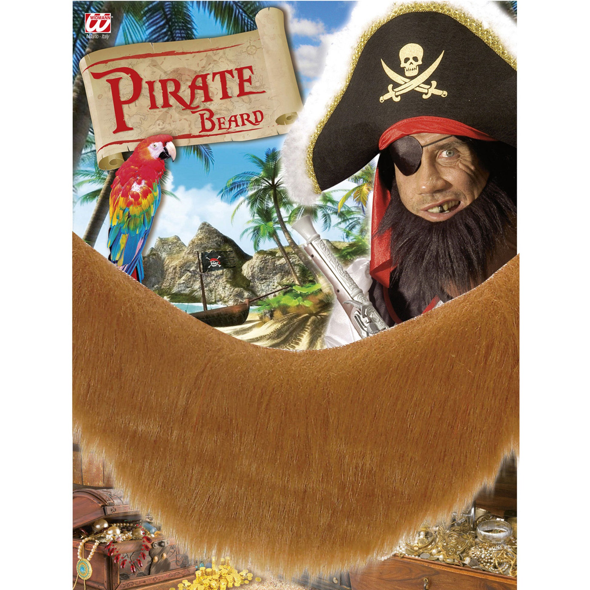 "PIRATENBART" in 2 Farben sort – Ansicht 4