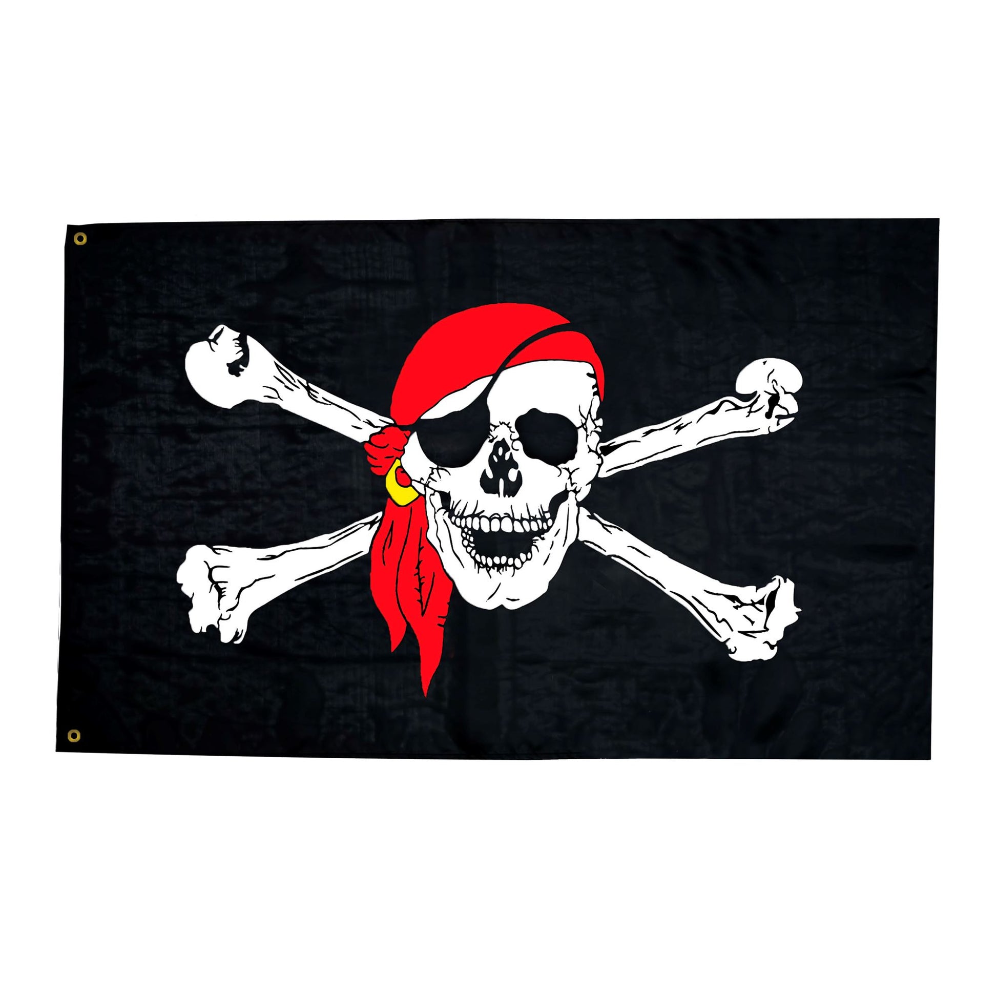 "PIRATENFAHNE" 130x80 cm – Vorderansicht