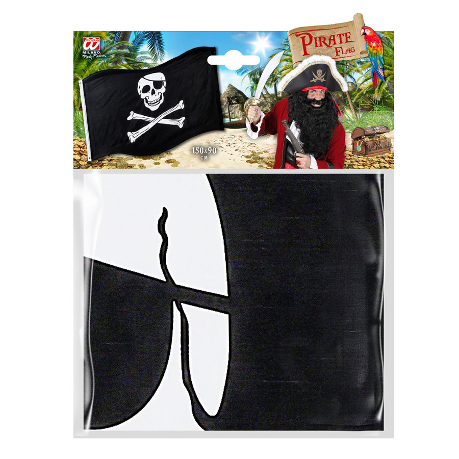 PIRATENFAHNE 150x90cm – Detailansicht