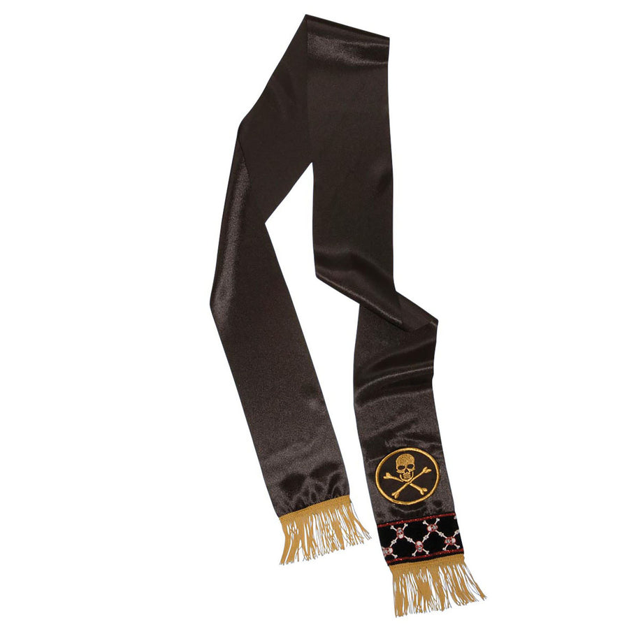 "PIRATENGÜRTEL" aus Satin – Vorderansicht