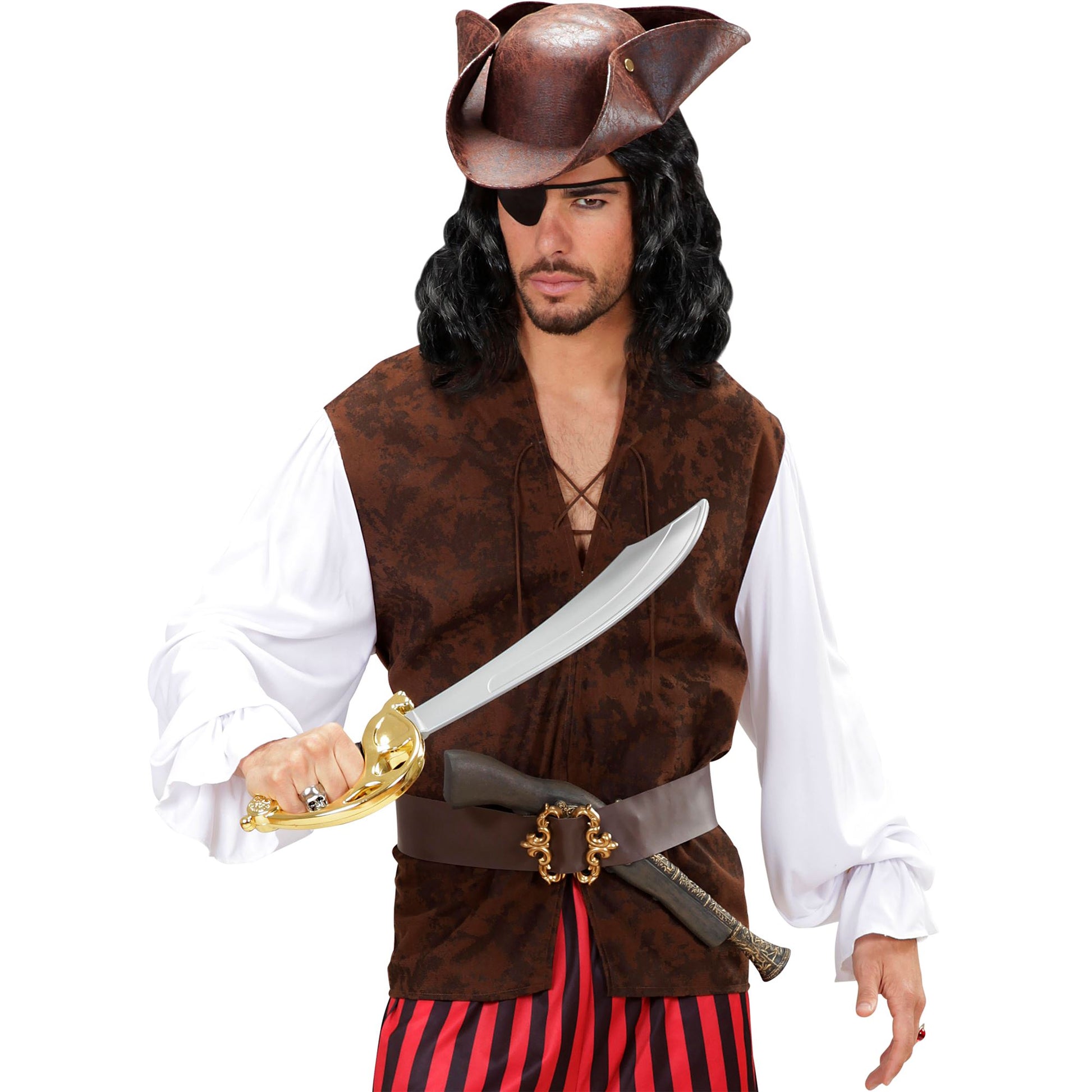 "PIRATENHEMD MIT WESTE" – Vorderansicht
