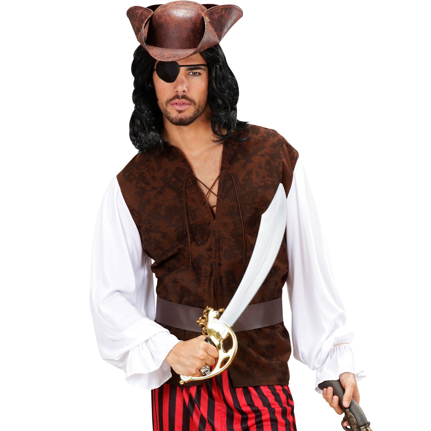 "PIRATENHEMD MIT WESTE" – Detailansicht
