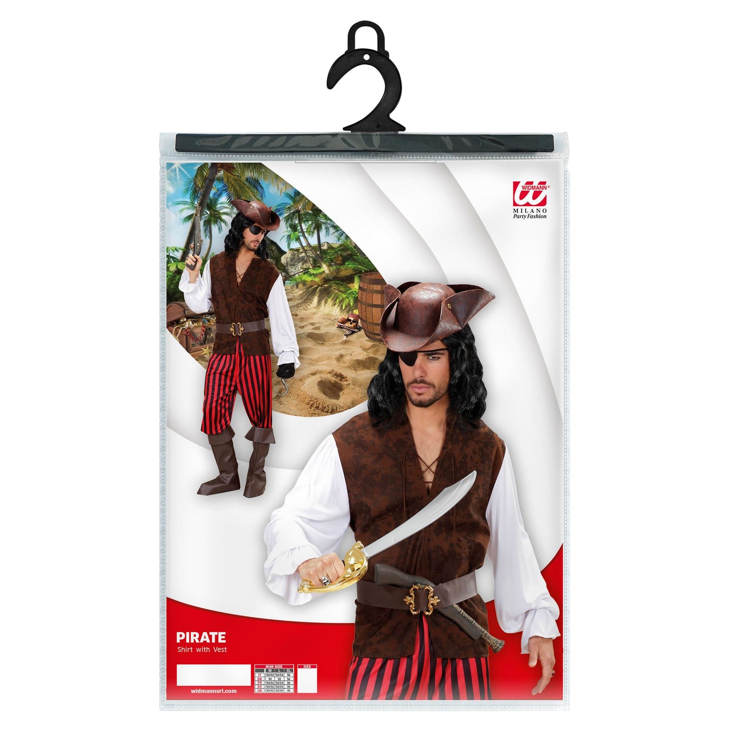 "PIRATENHEMD MIT WESTE" – Ansicht 4