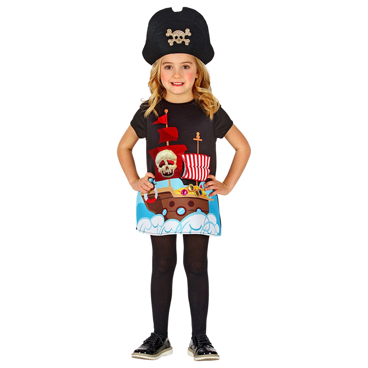 "PIRATENKAPITÄN" (Kostüm, Hut) – Ansicht 3