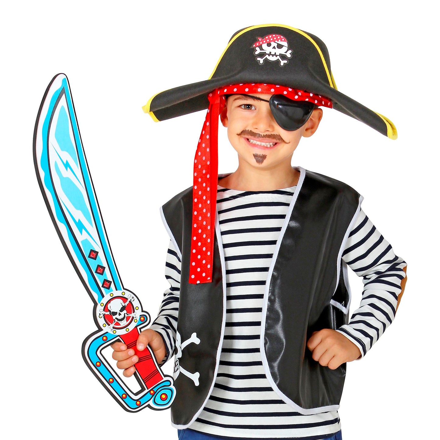 "PIRATENSÄBEL" aus weichem Schaumstoff - 52 cm – Ansicht 5