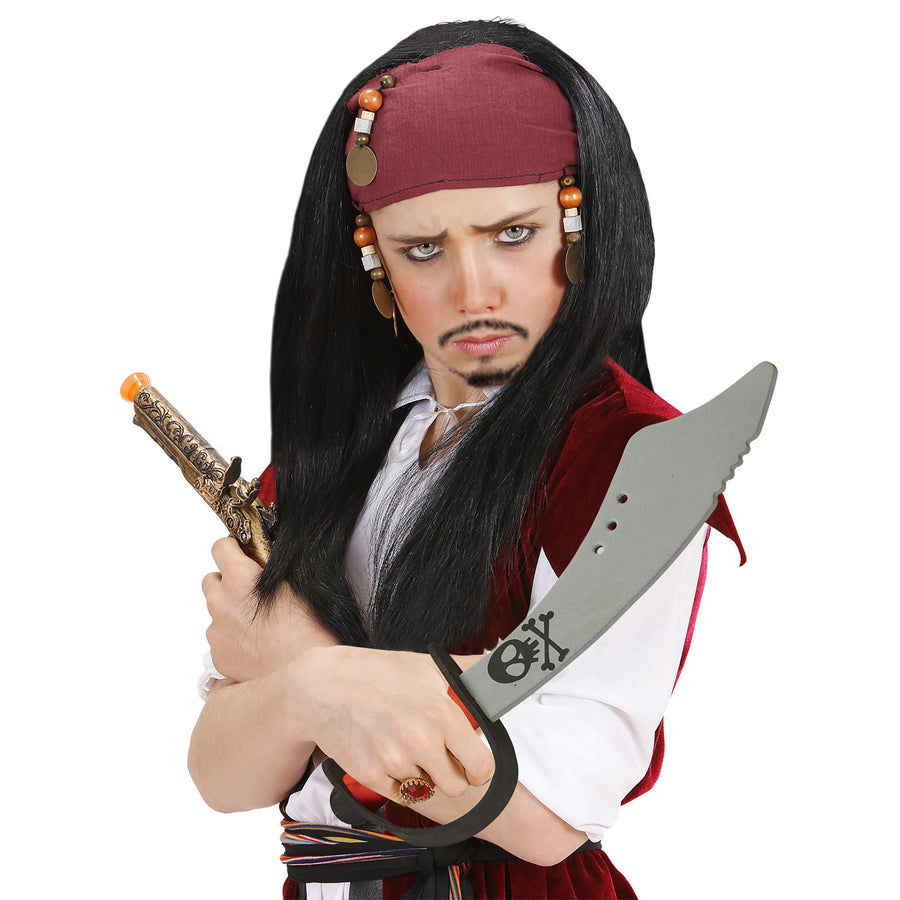 "PIRATENSCHWERT AUS EVA" 42 cm – Detailansicht