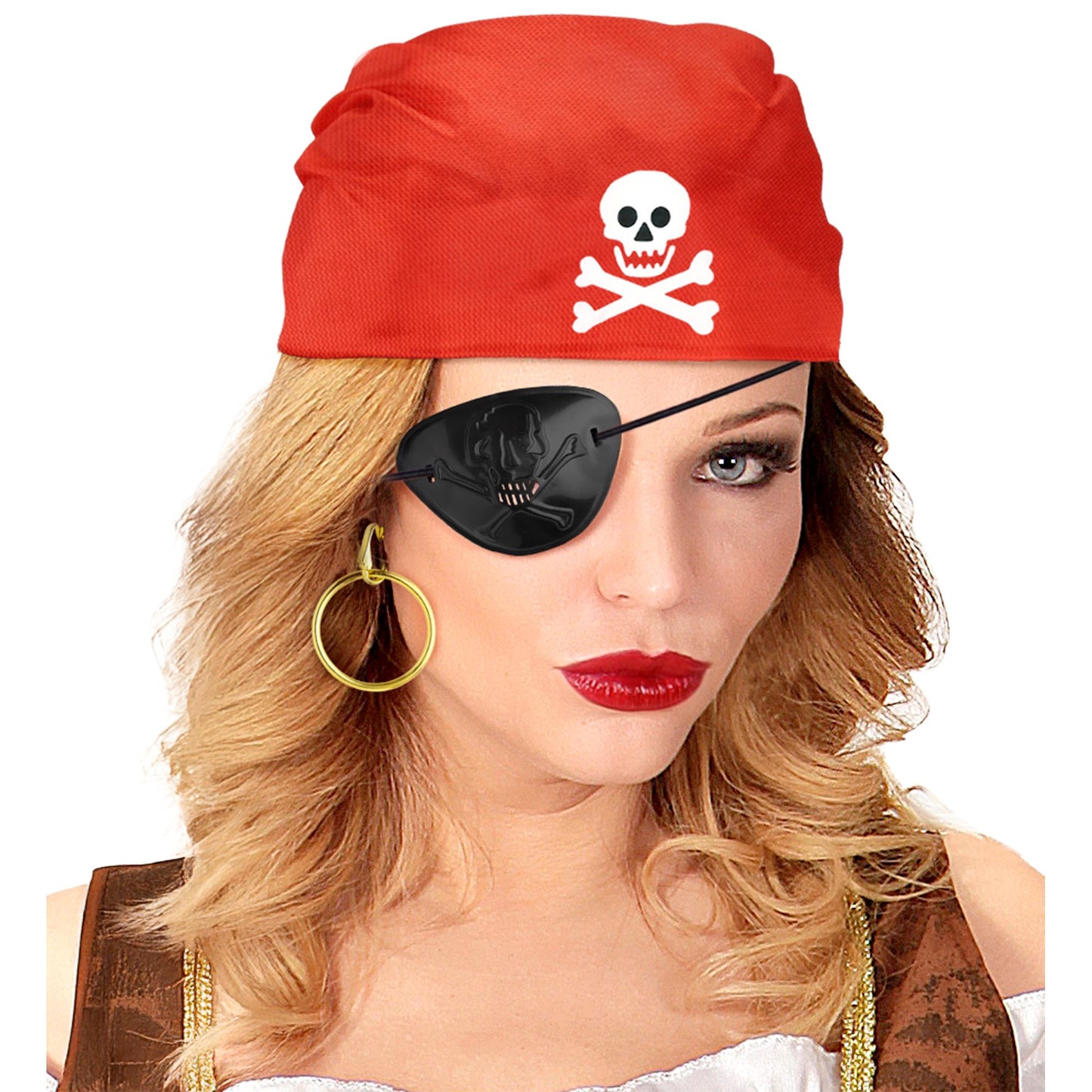 "PIRATENSET" (Bandana, Augenklappe, Ohrringe) – Ansicht 5
