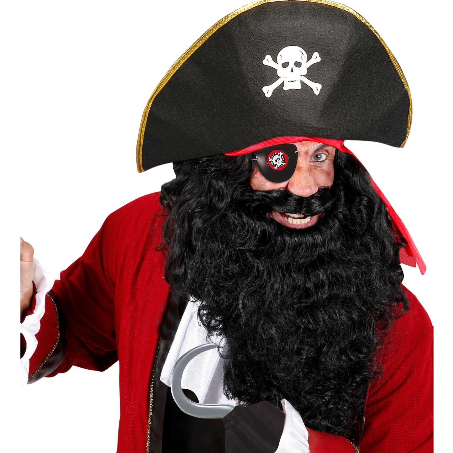 "PIRATENSET" (Hut, Haken, Augenklappe) – Ansicht 3