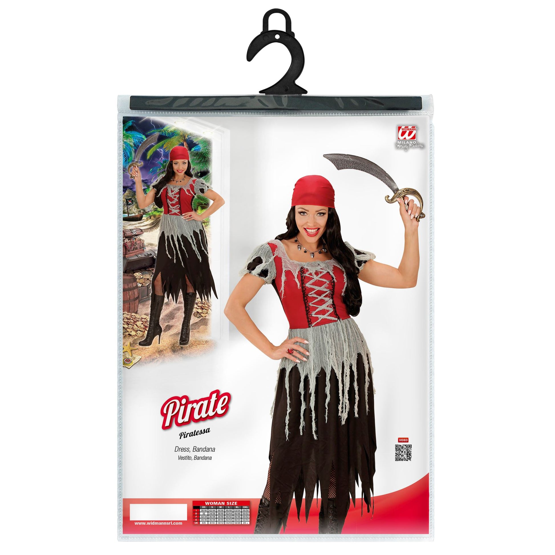 "PIRATIN" (Kleid, Bandana) – Ansicht 4
