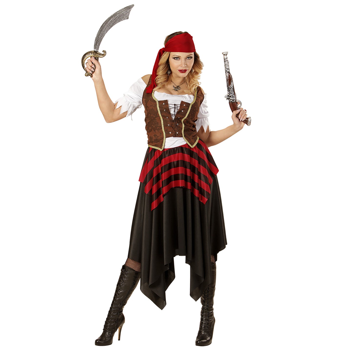 "PIRATIN" (Kleid, Korsett, Kopfband) – Ansicht 3