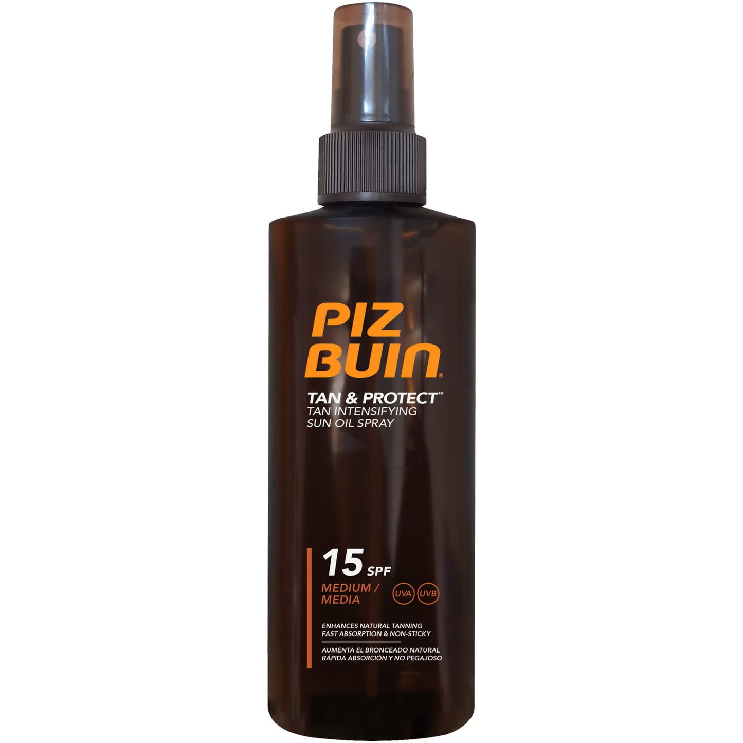 Piz Buin Piz Buin, Tan & Protect, Beschleunigt die natürliche Bräunung, Bräunungsöl, SPF15, 150 ml Regular