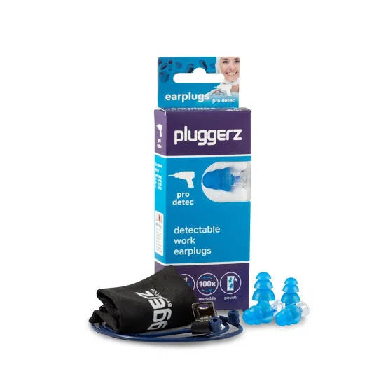 Pluggerz, Pro, Ohrstöpsel, Blau, 4 stk