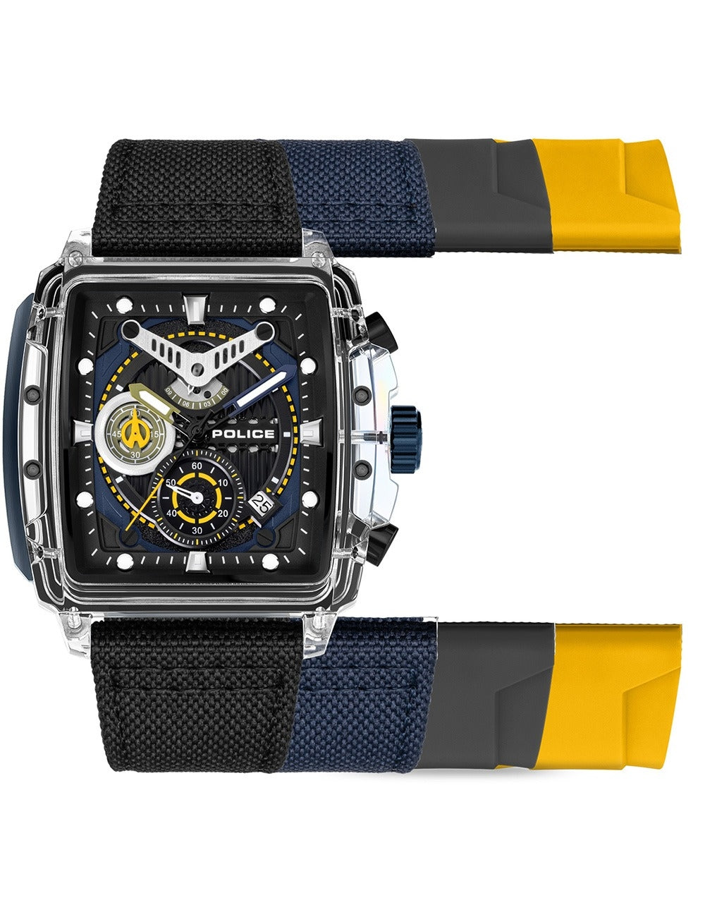 POLICE PEWGC00770X1 Chronograph Armbanduhr 46 mm