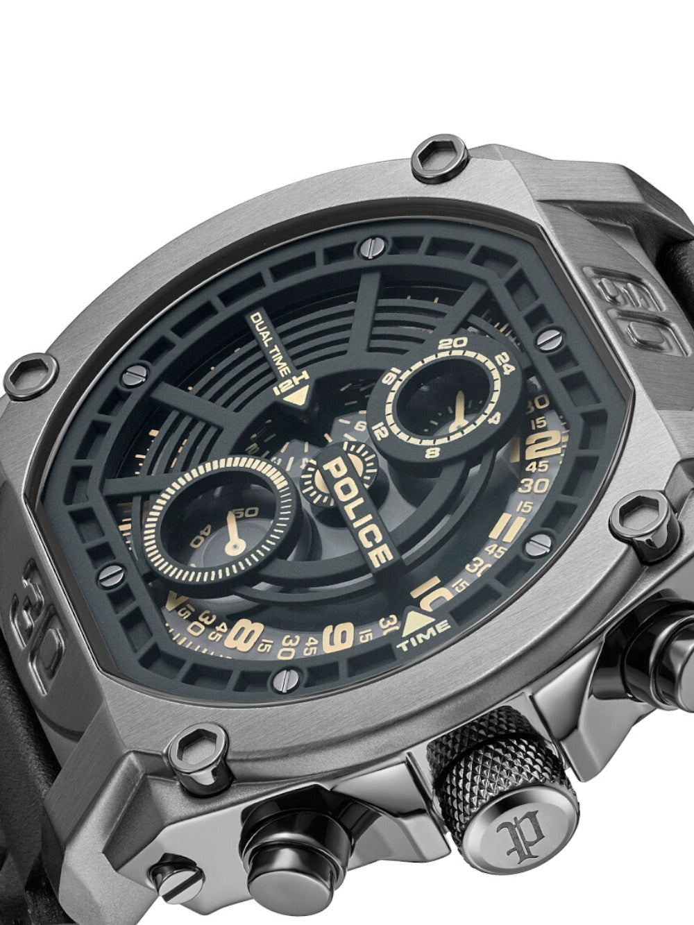 POLICE PEWGF0040002 Chronograph Armbanduhr 38 mm ansicht-2
