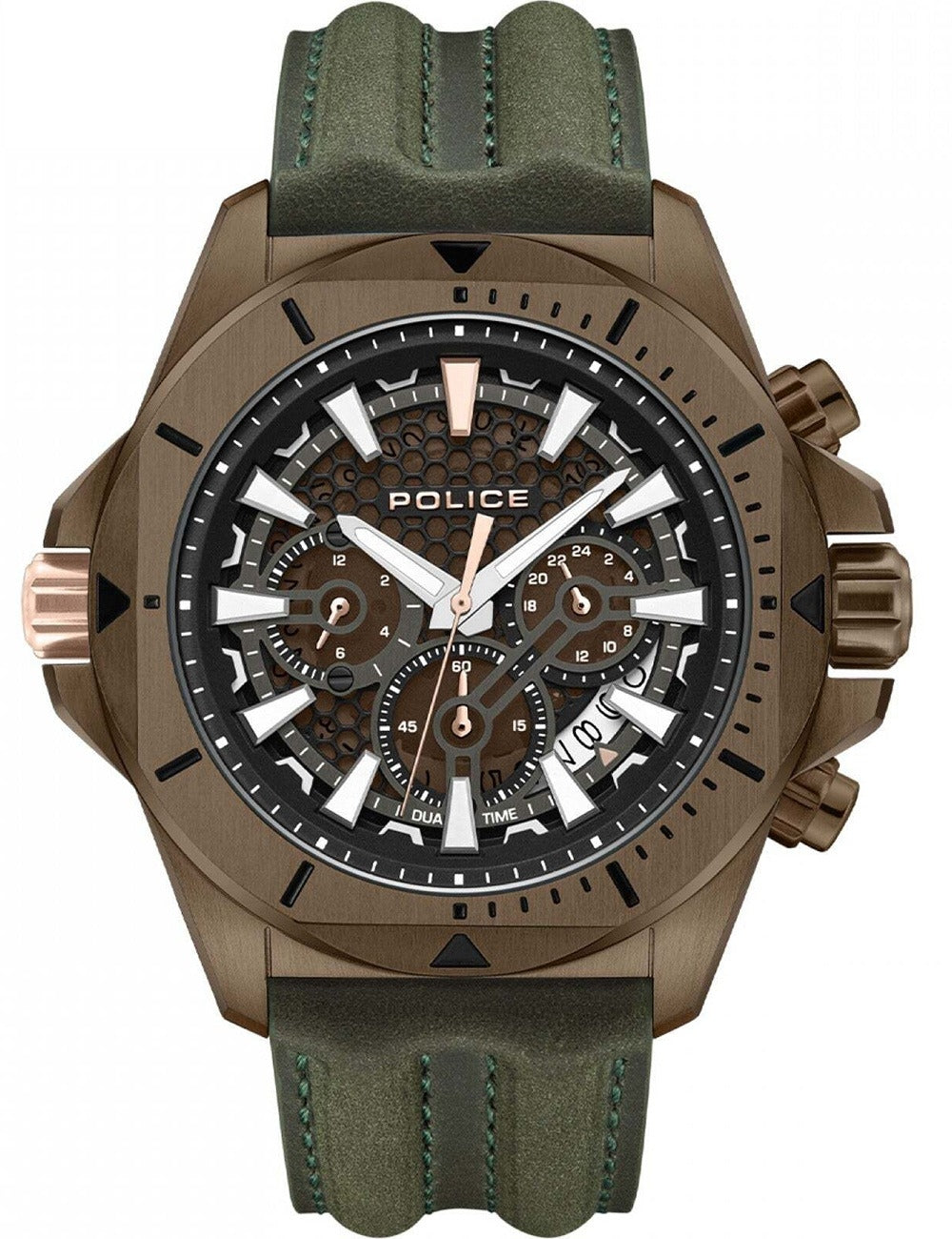 POLICE PEWGF0054502 Analoguhr Armbanduhr 46 mm