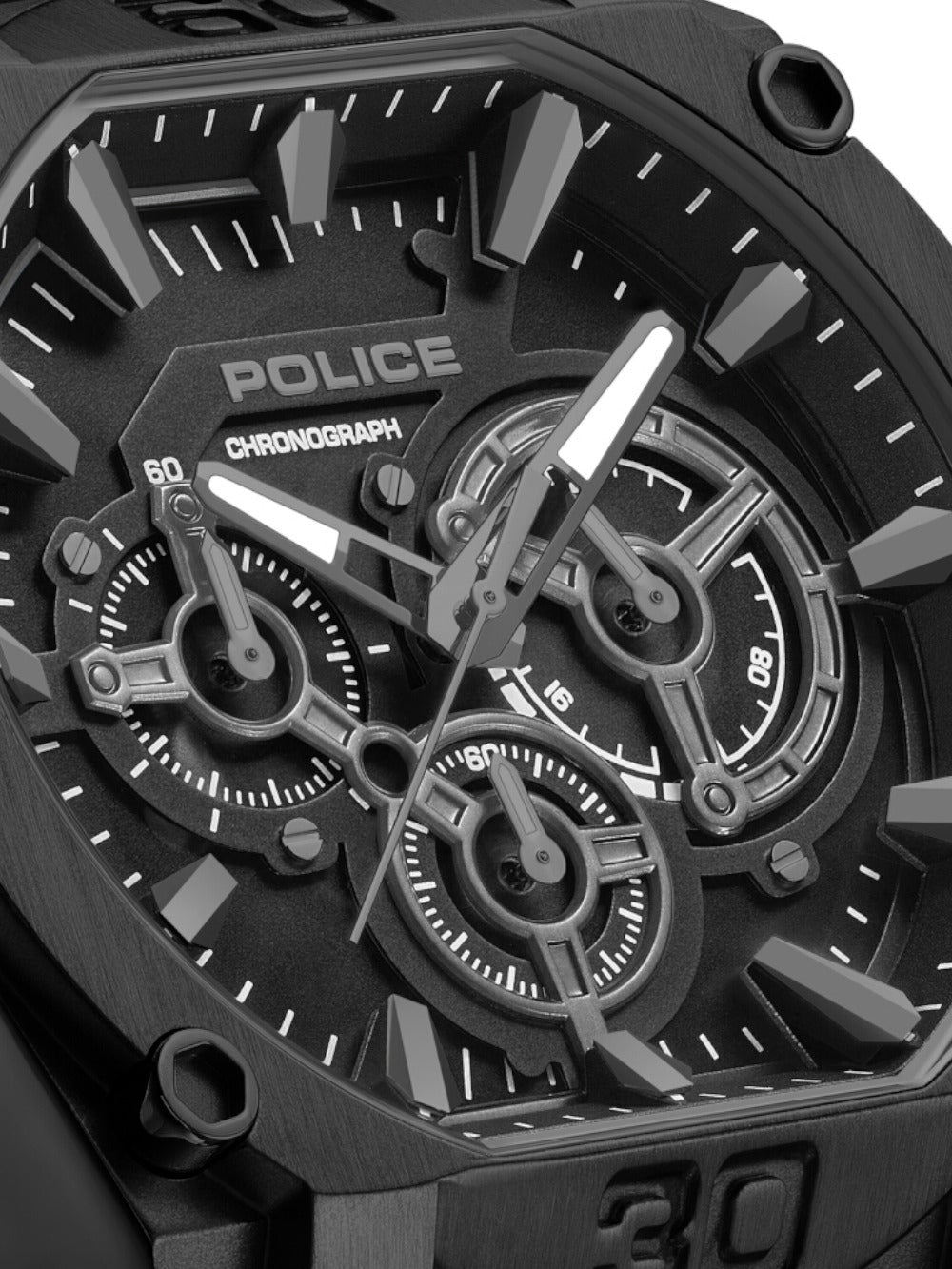 POLICE PEWGO0092901 Chronograph Armbanduhr 38 mm ansicht-2