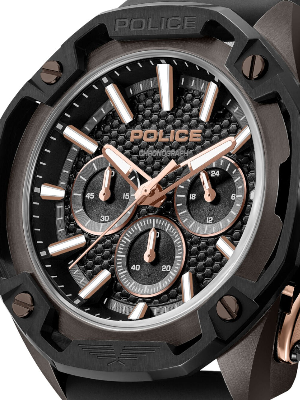 POLICE PEWGQ0093201 Chronograph Armbanduhr 38 mm ansicht-2