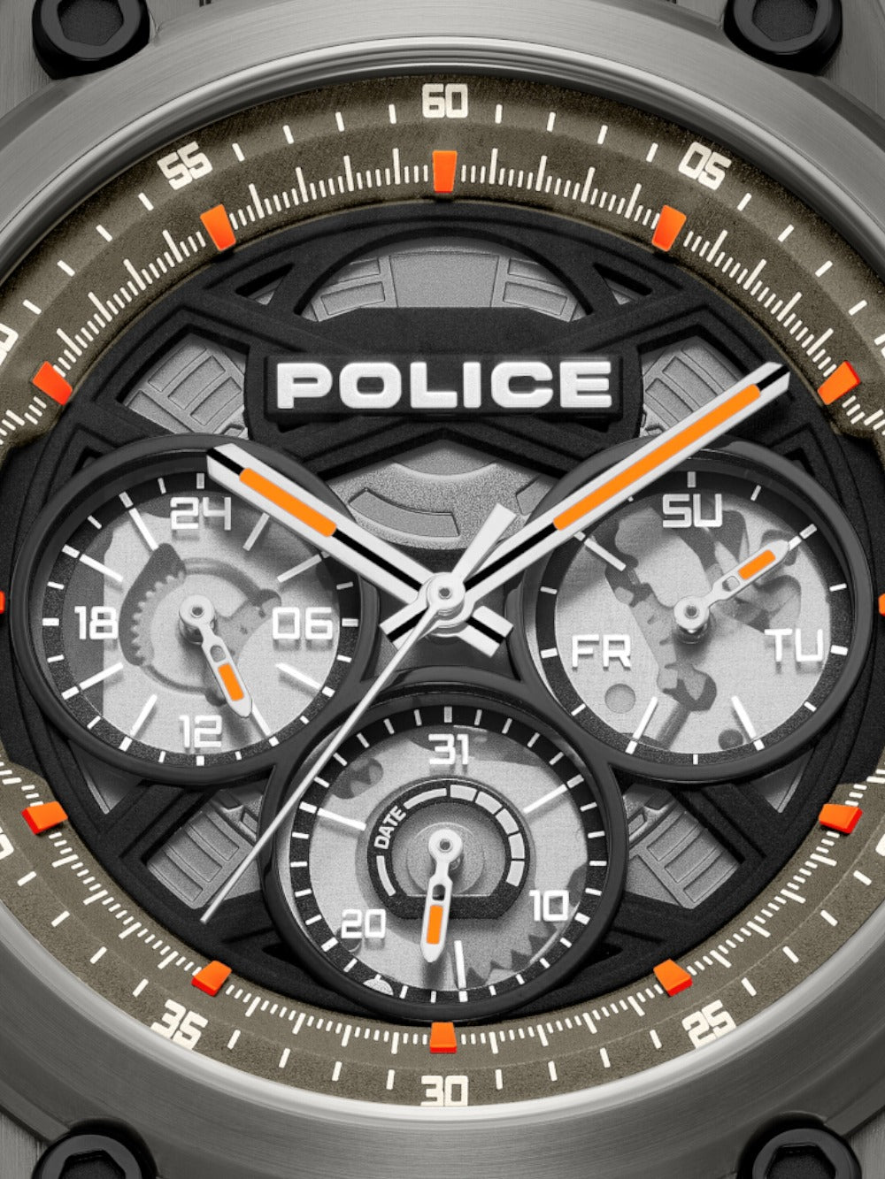 POLICE PEWGQ0093802 Analoguhr Armbanduhr 38 mm ansicht-2
